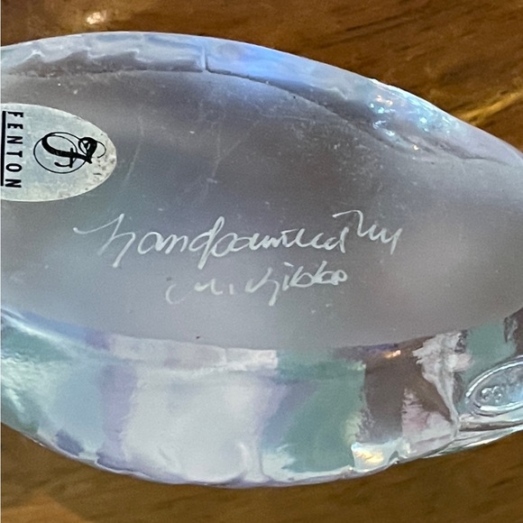 Fenton Handpainted Glass Duck - Picture 7 of 8